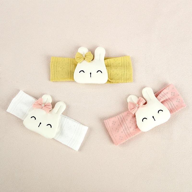 Детская эластичная повязка на голову с мультяшным рисунком аксессуары для волос