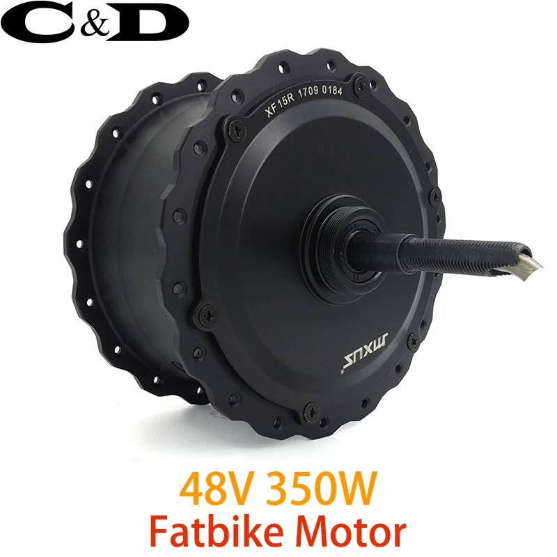 36V 48V 350W Высокое Скорость бесщеточный Шестерни концентратор с крупными покрышками для езды по двигатель для электровелосипедов заднего колеса для 175 мм вилка MXUS бренд XF15-Fat