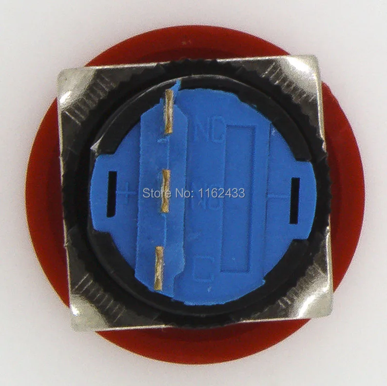 5 шт./лот аварийный стоп сигнал 16 мм кнопка переключения кнопка|pushbutton switch|emergency push