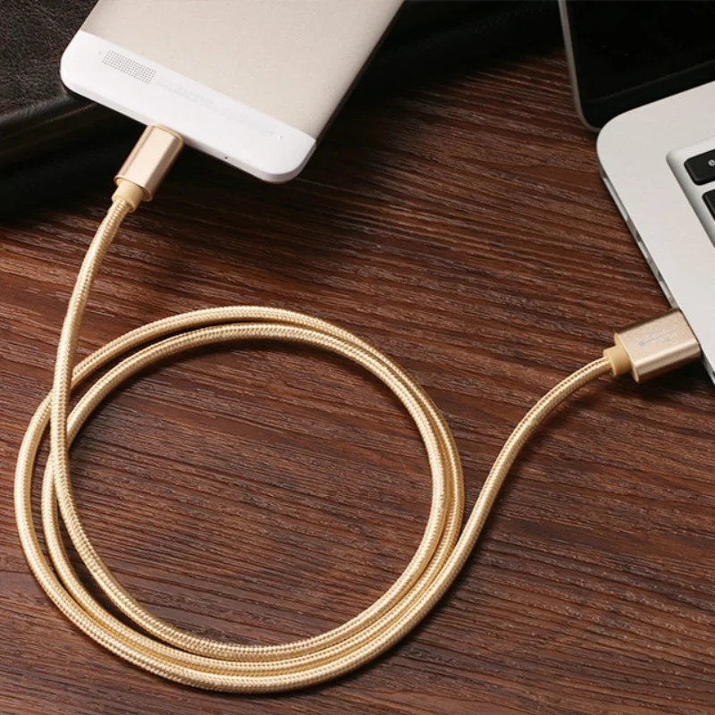 Нейлоновый Micro USB кабель для Android синхронизации данных и зарядки Allview P7 Pro P6 Energy Lite V2