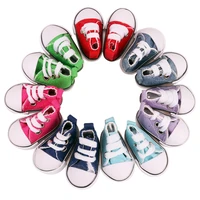 bjd 50 cm dolls shoes 7 colors sneakers canvas shoes 14 girl doll 5 cm sport shoe toys accessories b5 12