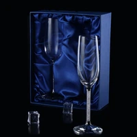 creative wedding wine glass cup unique champagne flutes crystalline party gift toasting glass goblet crystal anniversary