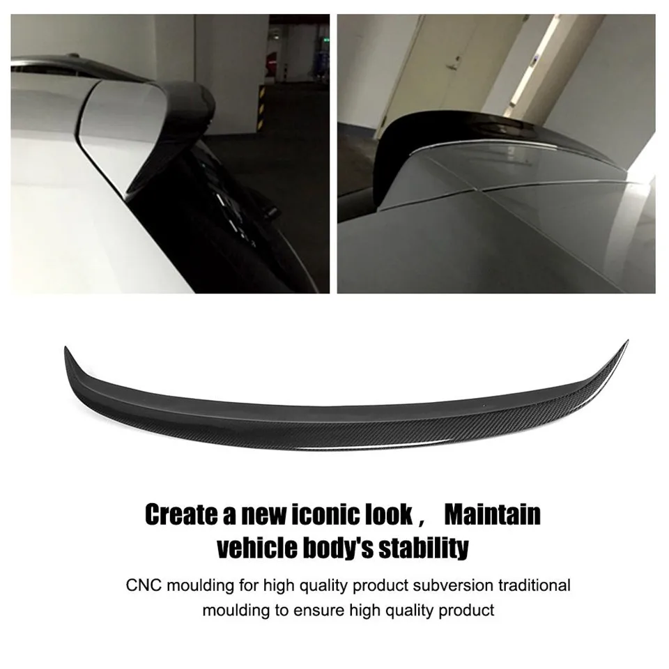 Задний спойлер на крышу из углеродного волокна крылья заднее окно для Volkswagen VW Golf 7