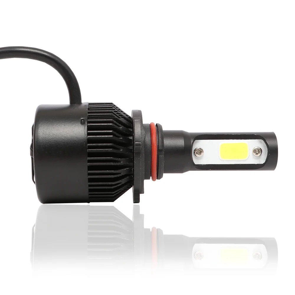 

2PCS Car Light Waterproof Auto Headlight Bulbs 6500K 8000LM Auto Headlamp Aluminum Alloy Car Headlight H1 H4 H11 H7 H3 9005 9006