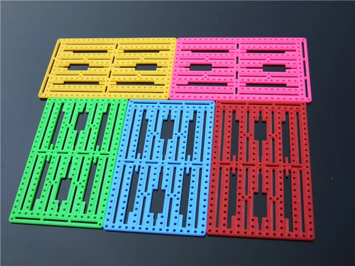 

2pcs/pack K908 5colors Choose Multifunction Plastic Board Multi Aperture DIY Model Car Body Board Free Shipping Russia