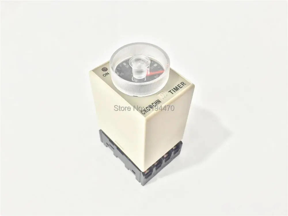 5 компл./лот AH3-3 DC 12V 30S питание на таймер задержки Реле времени 12VDC 30sec 0-30 second 8