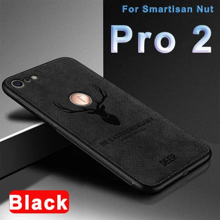Для Smartisan Nut 3 U3 Pro Pro2 Pro2s R1 чехол мягкий хлопковый чехол для Smartisan Nut Pro 2 Pro 2s Чехол из ткани+ ТПУ чехол для телефона - Цвет: Pro 2