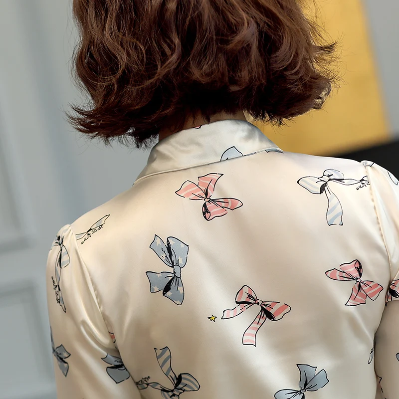 Dudalina Blusas Mulher Elegantes, рубашка с длинным рукавом, женская одежда с принтом бабочки, женские летние блузки