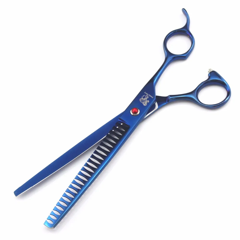 8 дюймовые Профессиональные дизайнерские ножницы для собак прямые филировочные