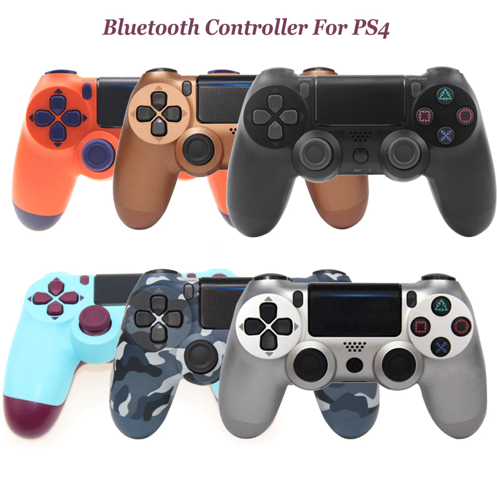 2019 беспроводной Bluetooth игровой контроллер для PS4 двойной шок Вибрационный