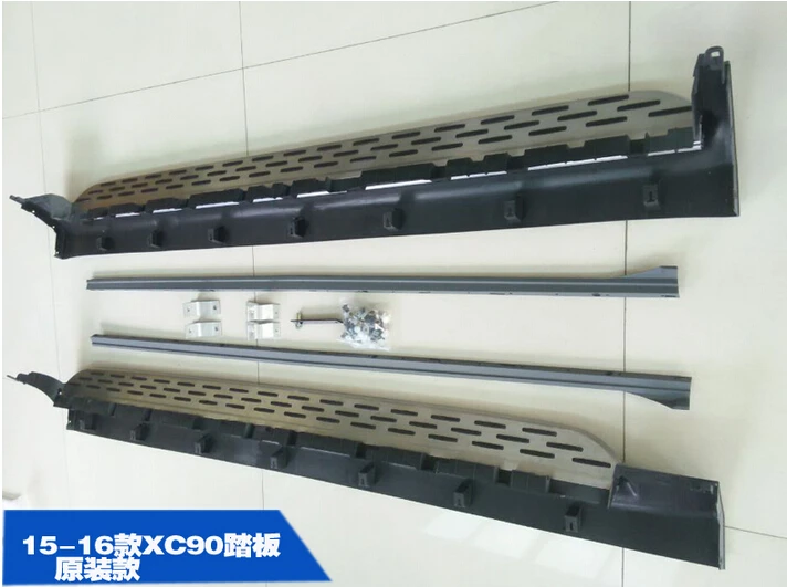 Автомобильная подножка из алюминиевого сплава боковая Nerf педаль для 15 16 17 Volvo XC90