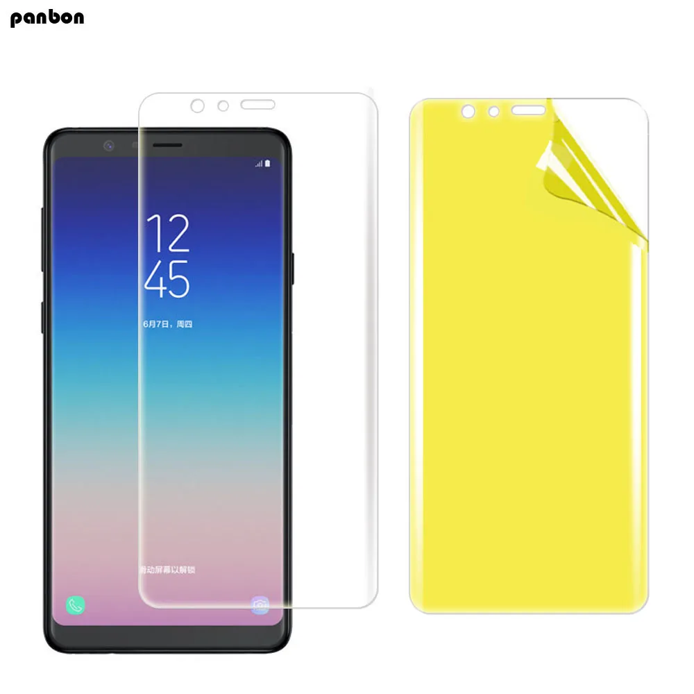 3D Защита экрана для Samsung galaxy A8S A6S A9S A8 Plus A9 star lite 2018 Гидрогелевая пленка защитный