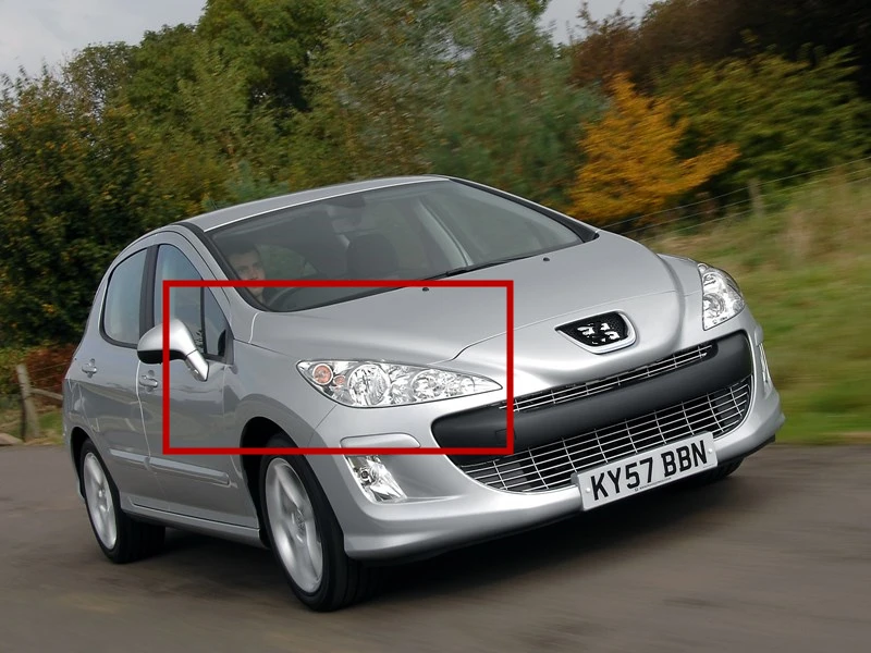 Линзы для фар Sinolyn для peugeot 307 408 308 HID проектор Биксеноновые линзы 3,0 ''аксессуары модифицированный стиль использования H1 Ксеноновые лампы