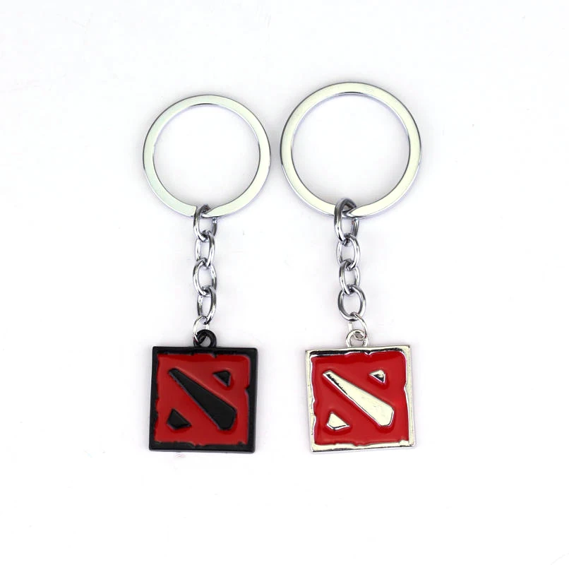 MQCHUN DOTA 2 логотип Стиль металлическая ий Брелок с подвеской для ключей брелок dota2