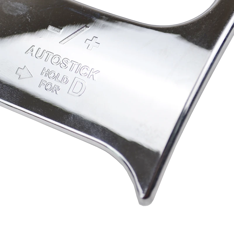 Хромированная Крышка панели переключения передач отделочная рамка ободок