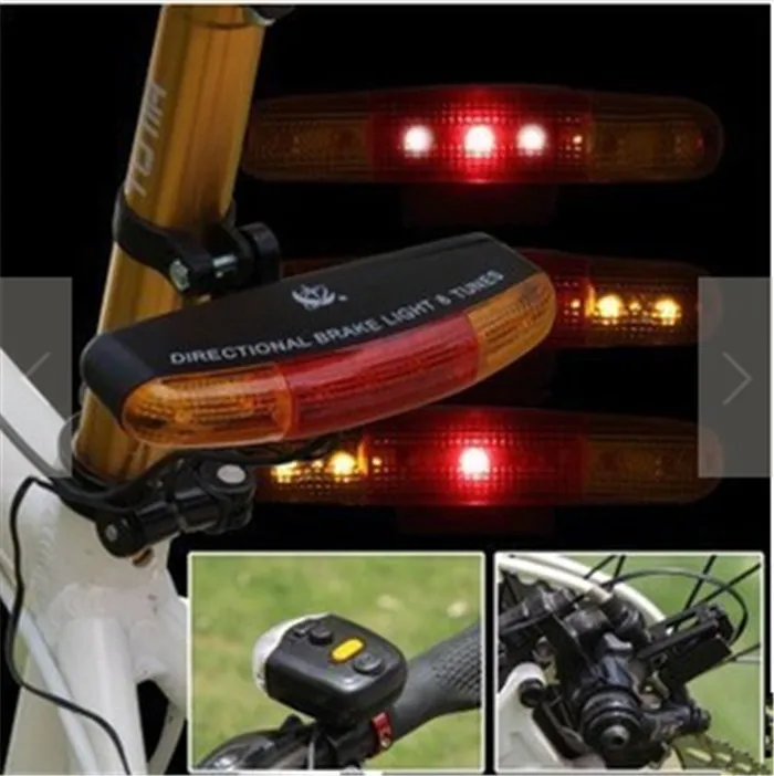 

Free Shipping New Multifunction Bike Turn Signal / Cycling Tail Light / Brake Light Electric Horn / Multi-Function Taillights