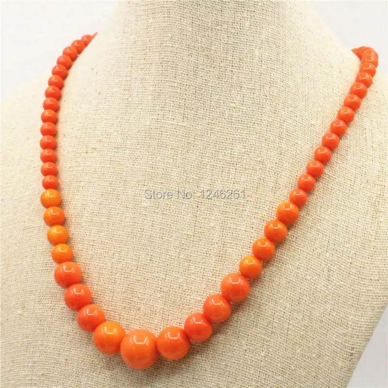 Ожерелье и серьги из ракушек 6-14 мм | Украшения аксессуары