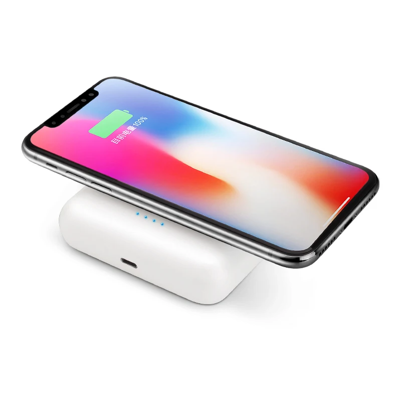 Volemer XT6 TWS bluetooth наушники со смартфоном Беспроводная зарядка + 5200 мАч зарядное
