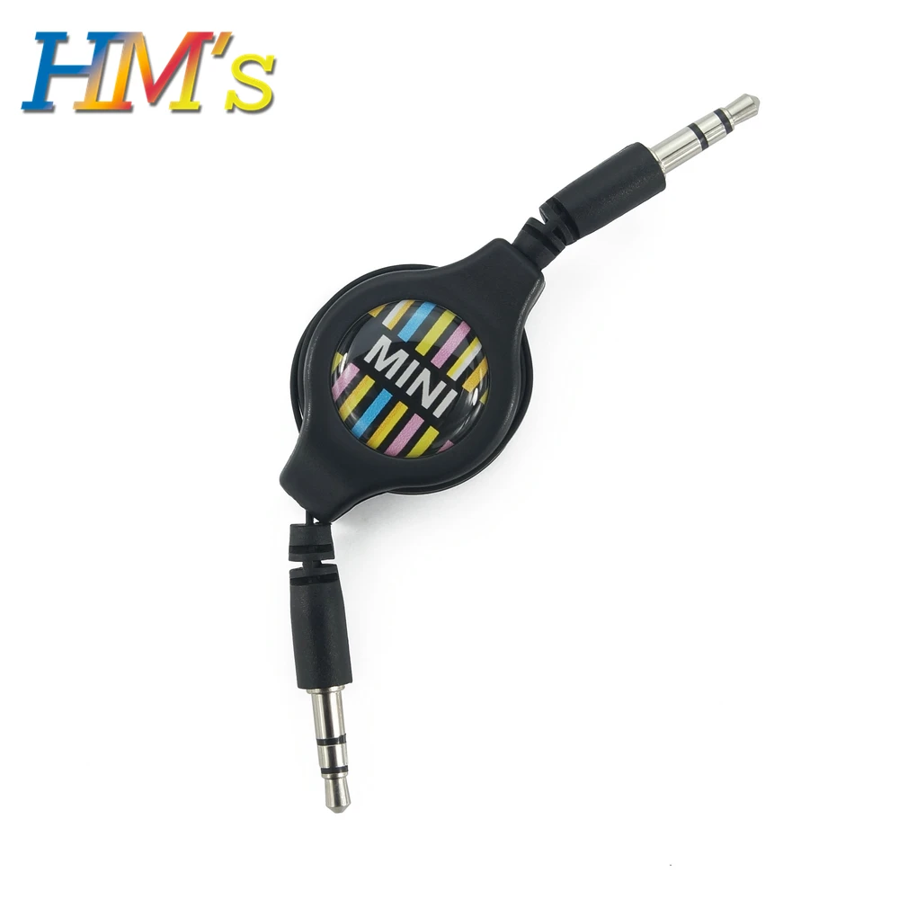 Rainbow Для MINI Cooper S One Countryman Clubman R50 R52 R53 R55 R56 R57 R60 R61 F54 F55 F56 F60 аксессуары для стайлинга автомобилей AUX аудио провод - Название цвета: Rainbow