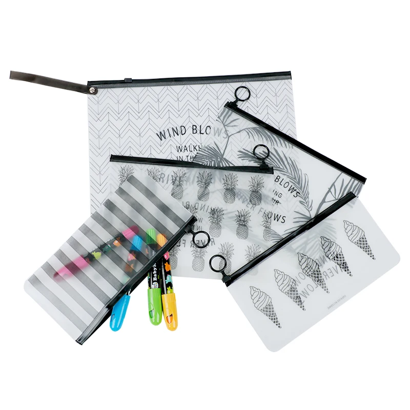 Женская косметичка из ПВХ с рисунком ветки дерева водостойкая для путешествий