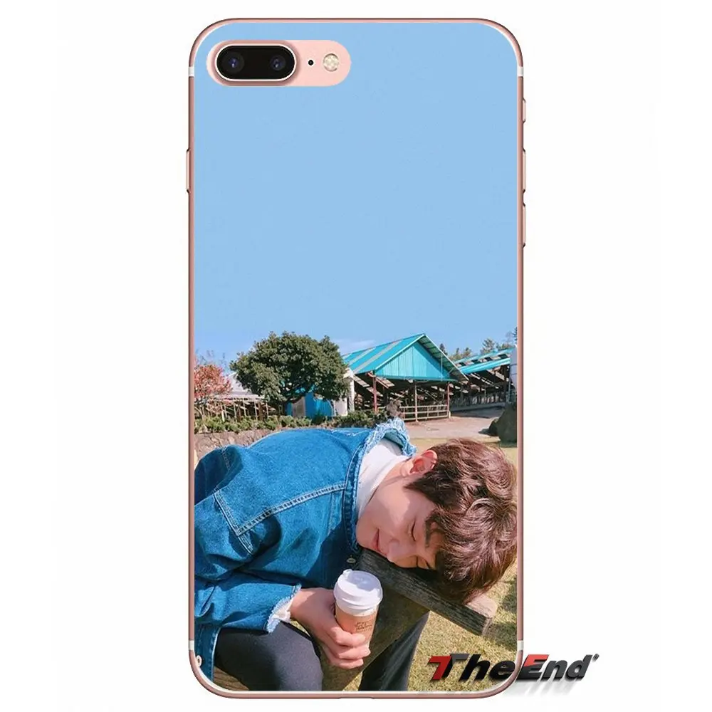 Для Apple IPhone X 4 4S 5 5S SE 5C 6 6s 7 8 плюс Plus Силиконовые чехлы Chanyeol Чан Ёль экзо | Мобильные