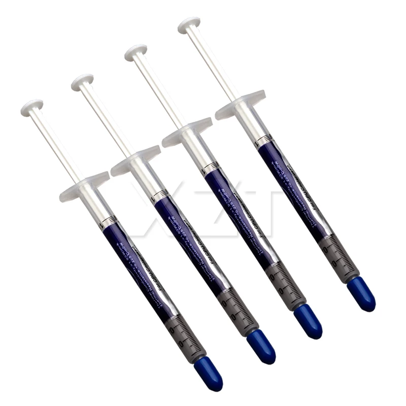 10 шт. радиатор для процессора шт./лот 1 г серая термальная силиконовая паста