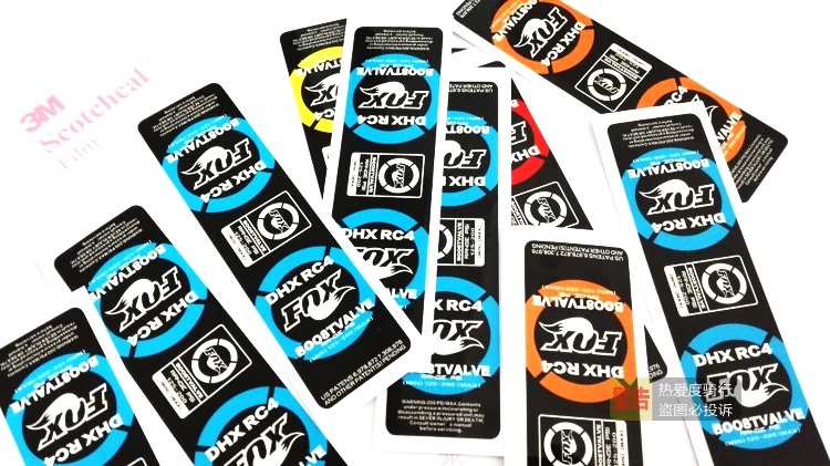 Велосипедный каркас Задний амортизатор наклейки rockshox monarch/fox rp23/foxDHX R4 велосипедный Задний амортизатор наклейки