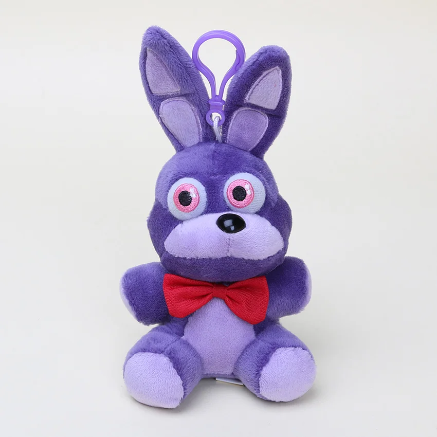 14 см Five Nights At Freddy's FNAF плюшевые лисички Бонни и Чика Золотой Фредди кошмар Фредди медведь кулон животные плюшевые игрушки лиса - Цвет: Bonnie