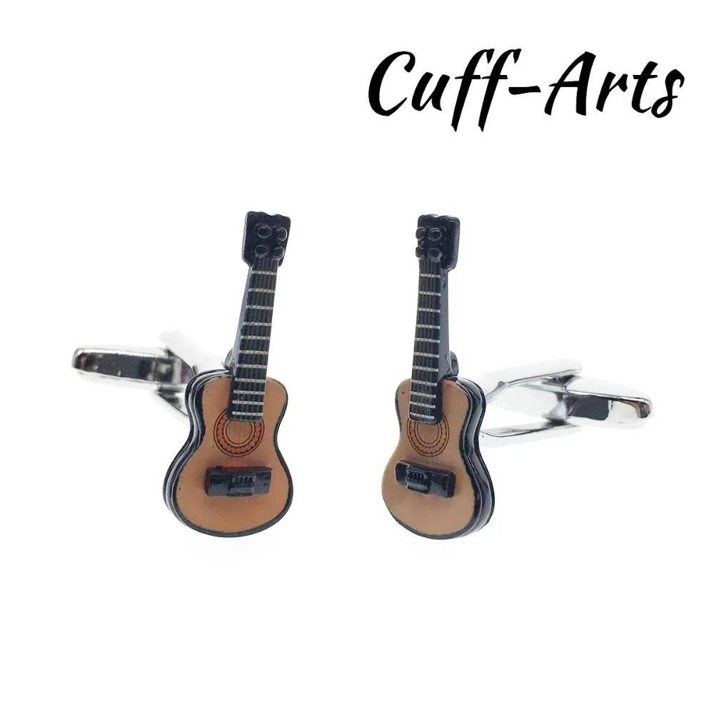

Cuffarts Music Guitar Cufflinks Top Selling New Cufflinks Classical Wedding Lovers' Gift Gemelos Camisa Men Jewelry C10128