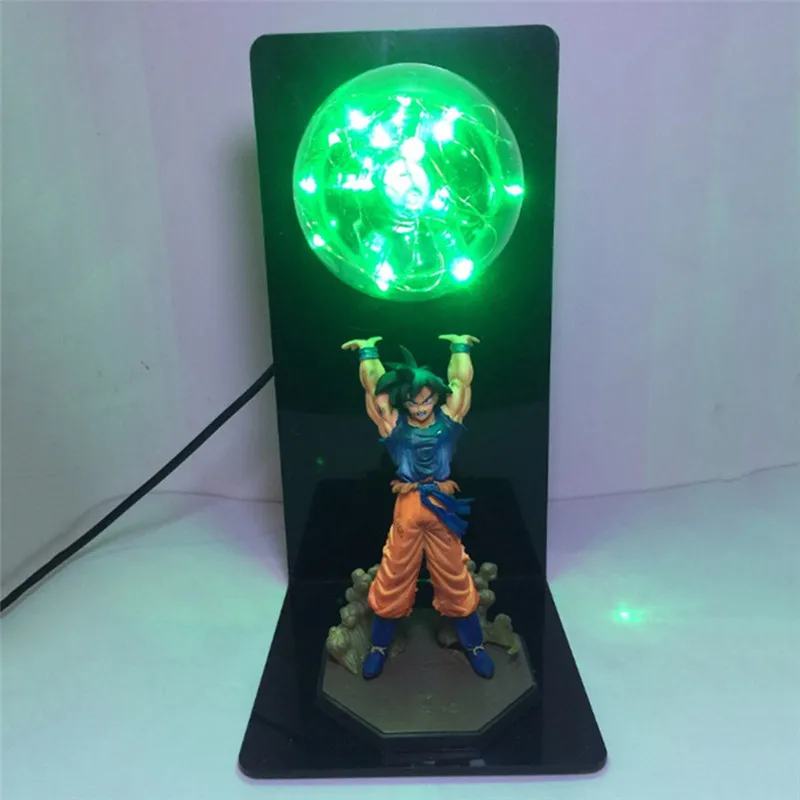 Dragon Ball Z Вегета Сон Гоку игрушечный стол лампа Супер Saiyan декоративная лампа накаливания Аниме Драконий жемчуг зет Гоку лампа Dragon Ball подарок 110 В 220 В