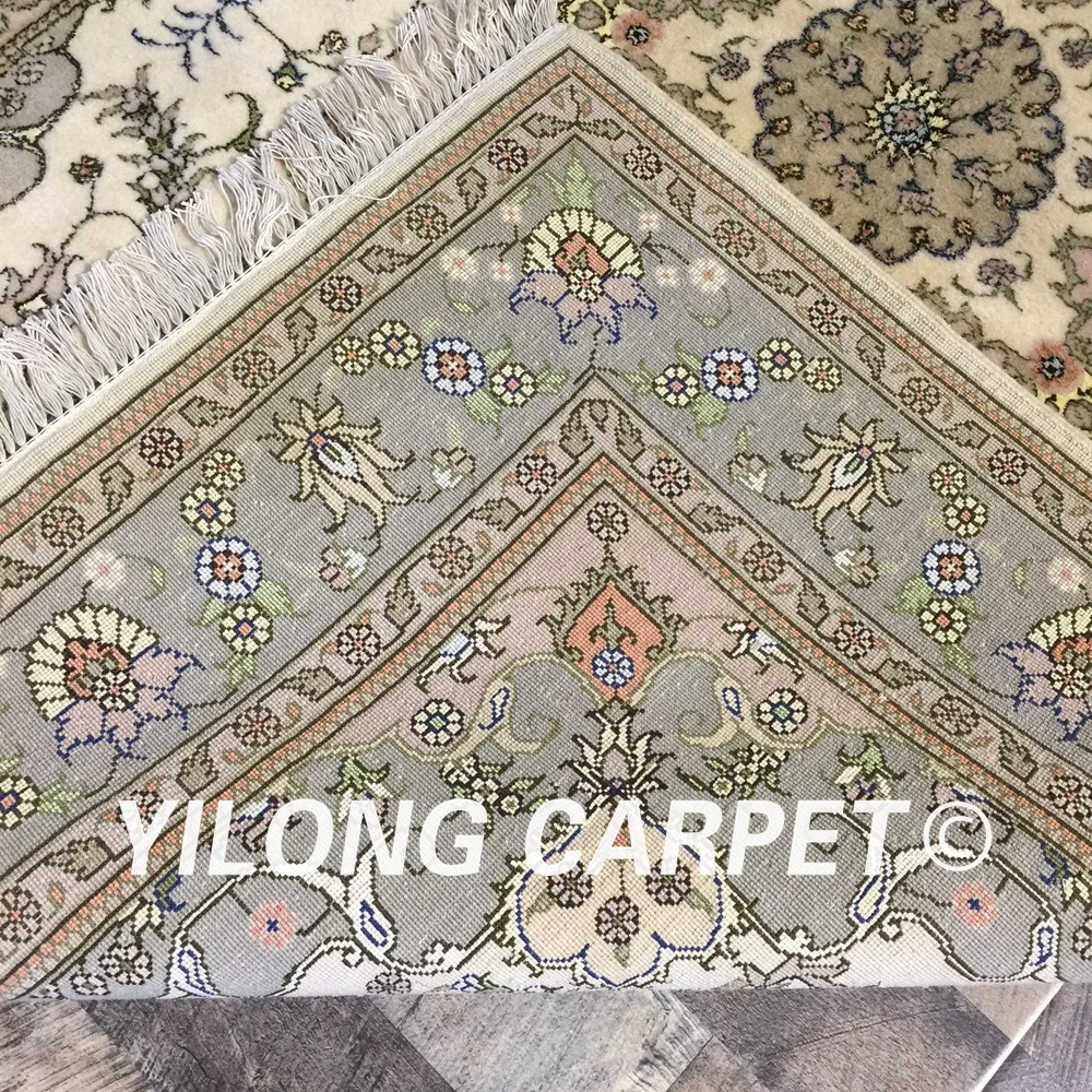 Yilong 4'x6' hand knotted turkish style chinese handwoven living room wool silkwool carpet prices (WY2087S4x6) | Дом и сад