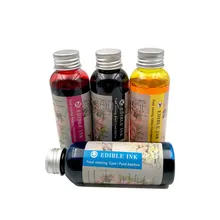 Пищевая печать съедобные чернила для EPSON для CANON для hp принтеров DIY пищевая окраска украшения торта кофе печать фруктов
