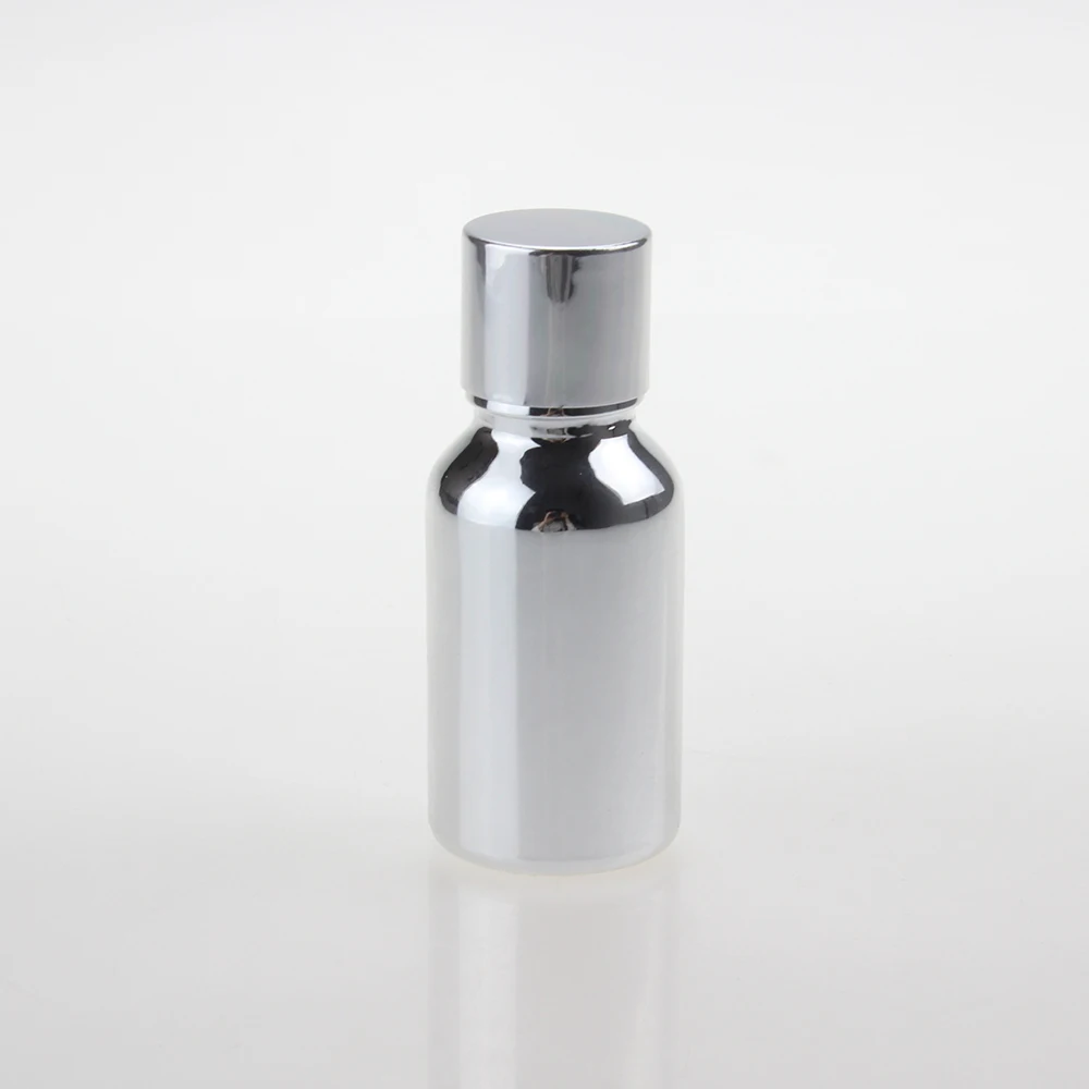Luxury essential oil glass dropper bottle 15ml glod and silver with screw cap wholesale | Красота и здоровье