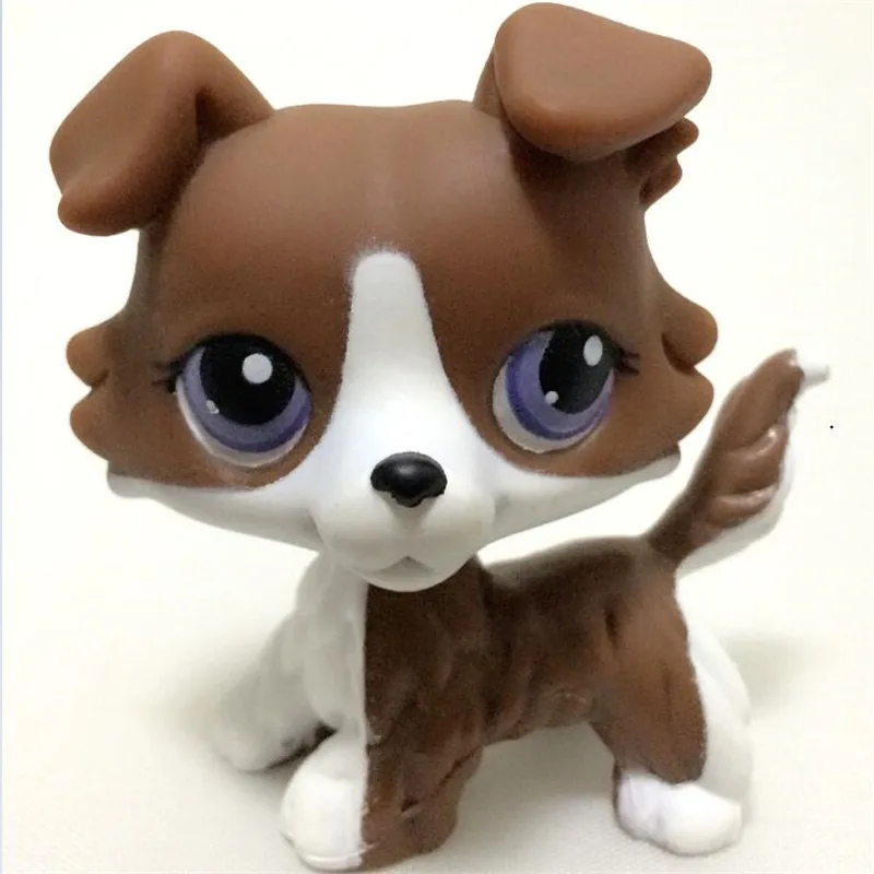 Real LPS Littlest Pet Shop Hasber Toys собака короткошерстная розовая кошка овчарка такса дог большой данька черно-белый бесплатная доставка.
