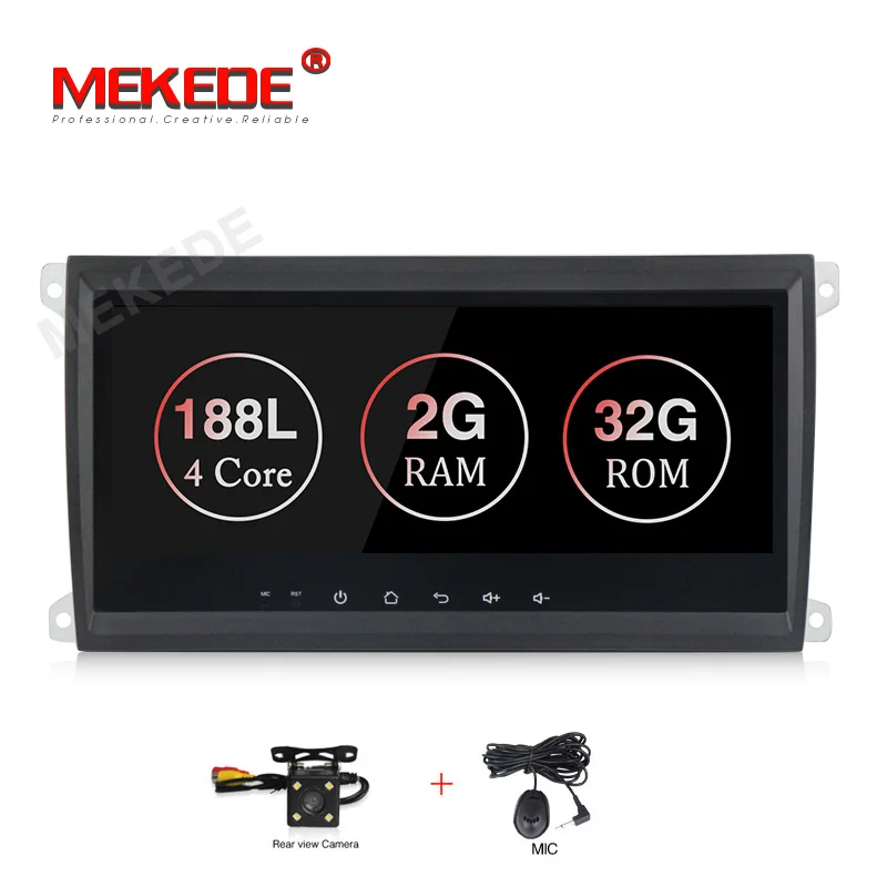 CAR DVD CAMERA Android 9,1 2+ 32G автомобильный Радио Аудио плеер для Porsche Cayenne gps без DVD Мультимедиа Стерео головное устройство навигация OBD wifi DVR - Цвет: CAR DVD CAMERA