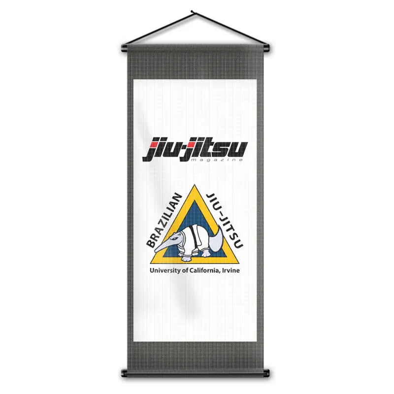 Jiujitsu Бразильский Jiu-Jitsu Подвесной Настенный флаг тематика «Бразильское джиу-джитсу» Slap Dump рулон прокрутки баннер домашний декор для спальни флаг 45x110 см - Цвет: Jiujitsu