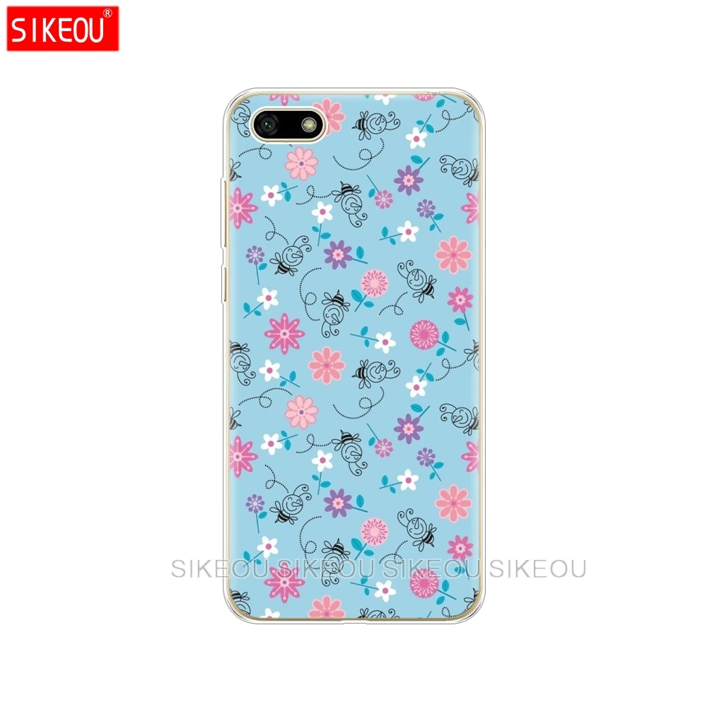 Силиконовый чехол для Huawei Y5 2018 PRIME 5 45 &quotдюймовый мягкий Tpu телефона funda 360 полный