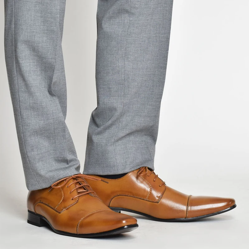 Новые мужские классические туфли ZFTL официальная обувь большого размера из