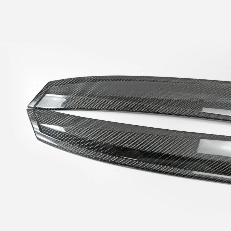 Для Honda FK8 CIVIC TYPE-R карбоновое волокно OEM дверной оконный козырек глянцевая отделка боковая дождь век волокна двери бровей Дрифт тела комплект