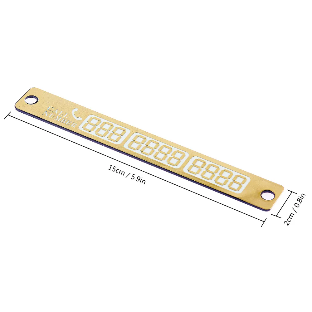 Новинка 15*2 см Φ телефонный номер табличка с присоской для ночного светильник