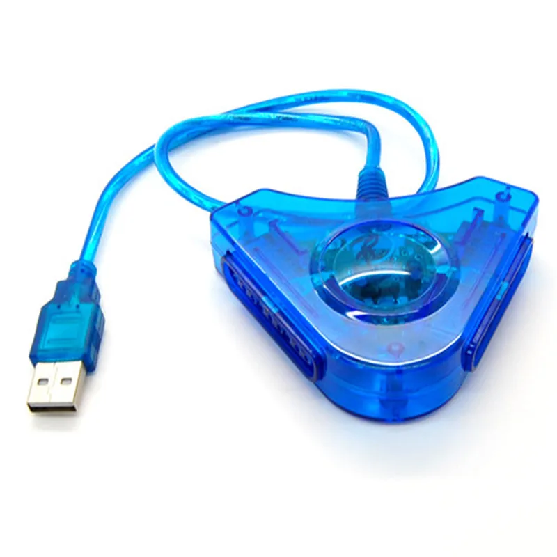 Адаптер для PS1 / PS2 Playstation 1 2 на ПК USB игровой контроллер конвертер геймпады двойные