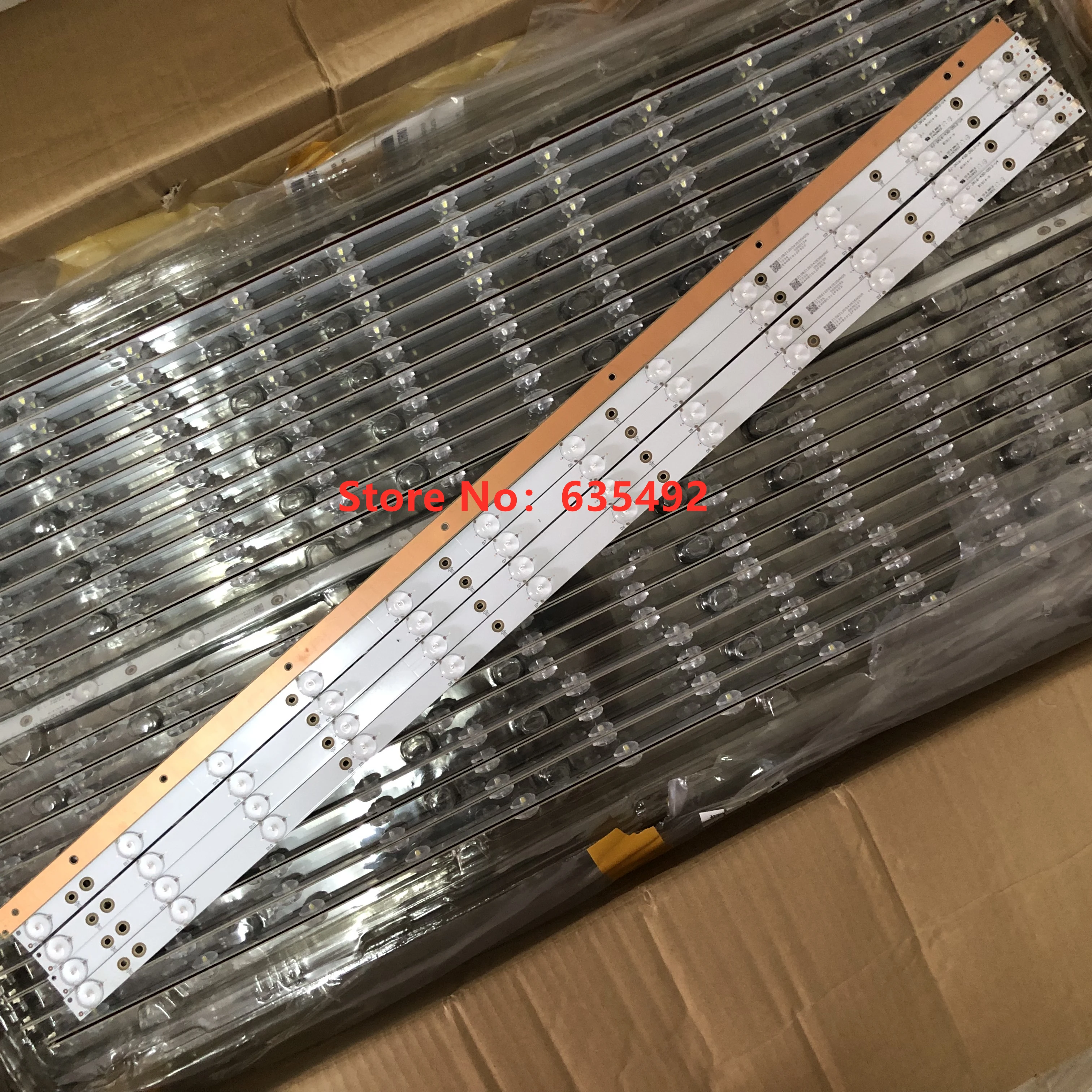 5 шт. Светодиодная лента 12 светодиодов LB43014 V0 _ 00 для Ph ilips 43 &quotTV 43PUS6551TPT430U3 EQLSJ A.G