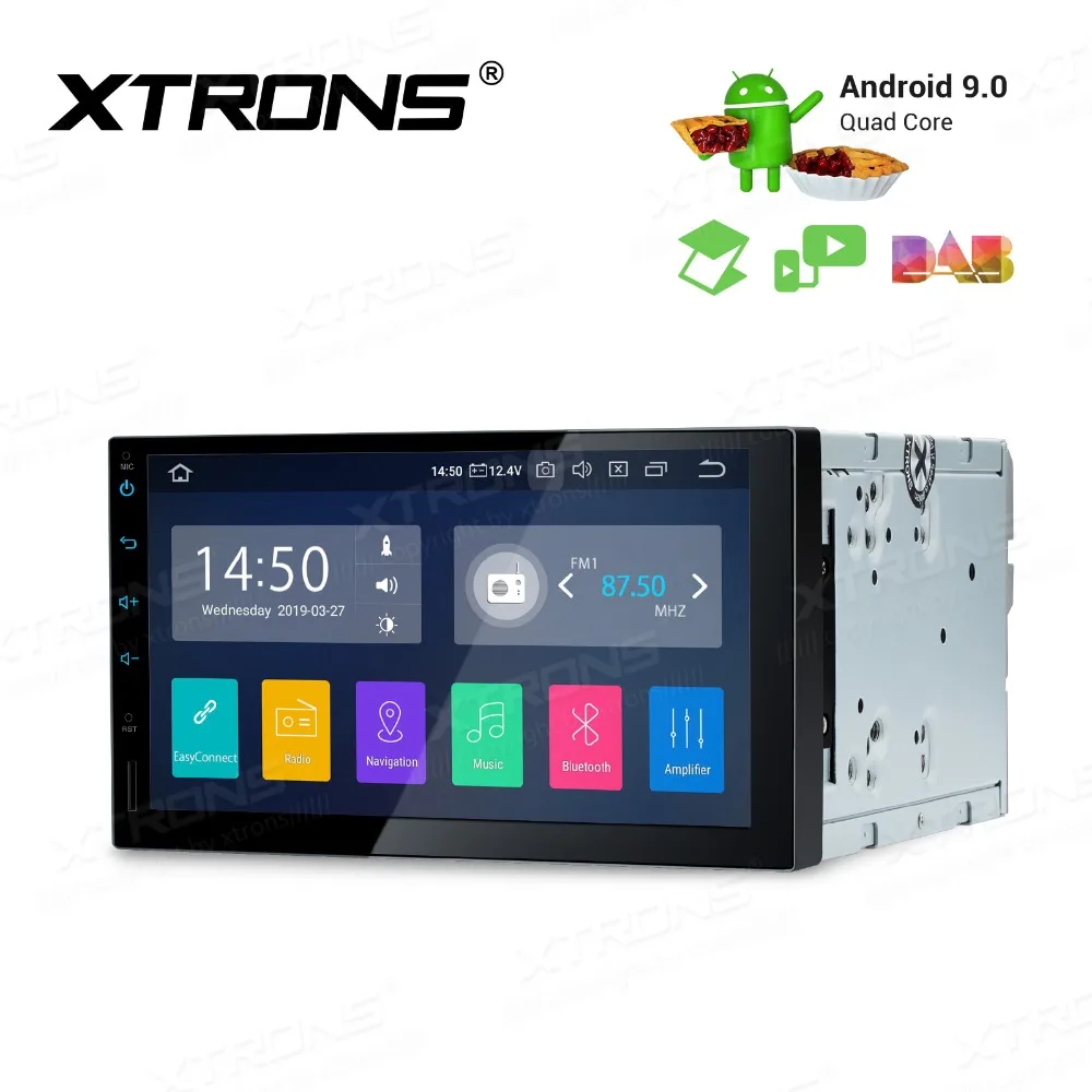 Универсальный автомобильный радиоприемник XTRONS 7 дюймов Android 9 0 стерео