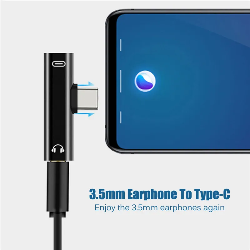 USB C type-C до 3,5 мм аудио адаптер для наушников type C Aux Jack наушники зарядный кабель зарядный конвертер для Xiaomi Mi для huawei