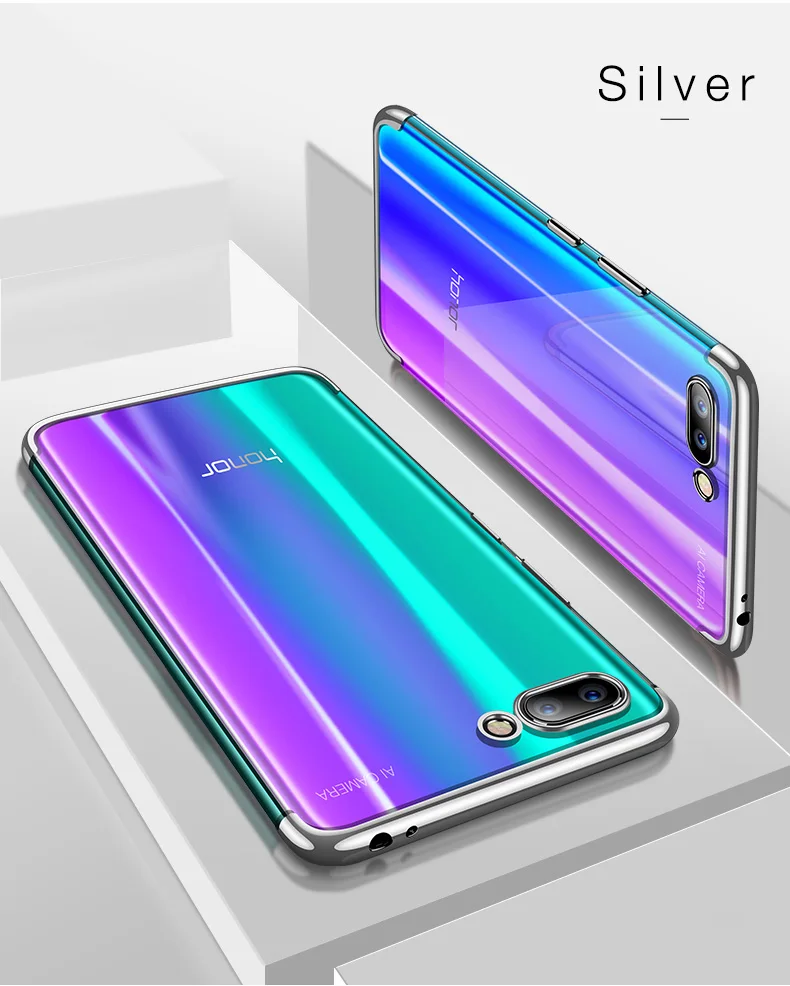 Чехол для huawei Honor 10, мягкий силиконовый тонкий чехол из ТПУ с покрытием, задняя крышка для Honor10 10 10Lite 20 Pro V10 V20, чехол для телефона
