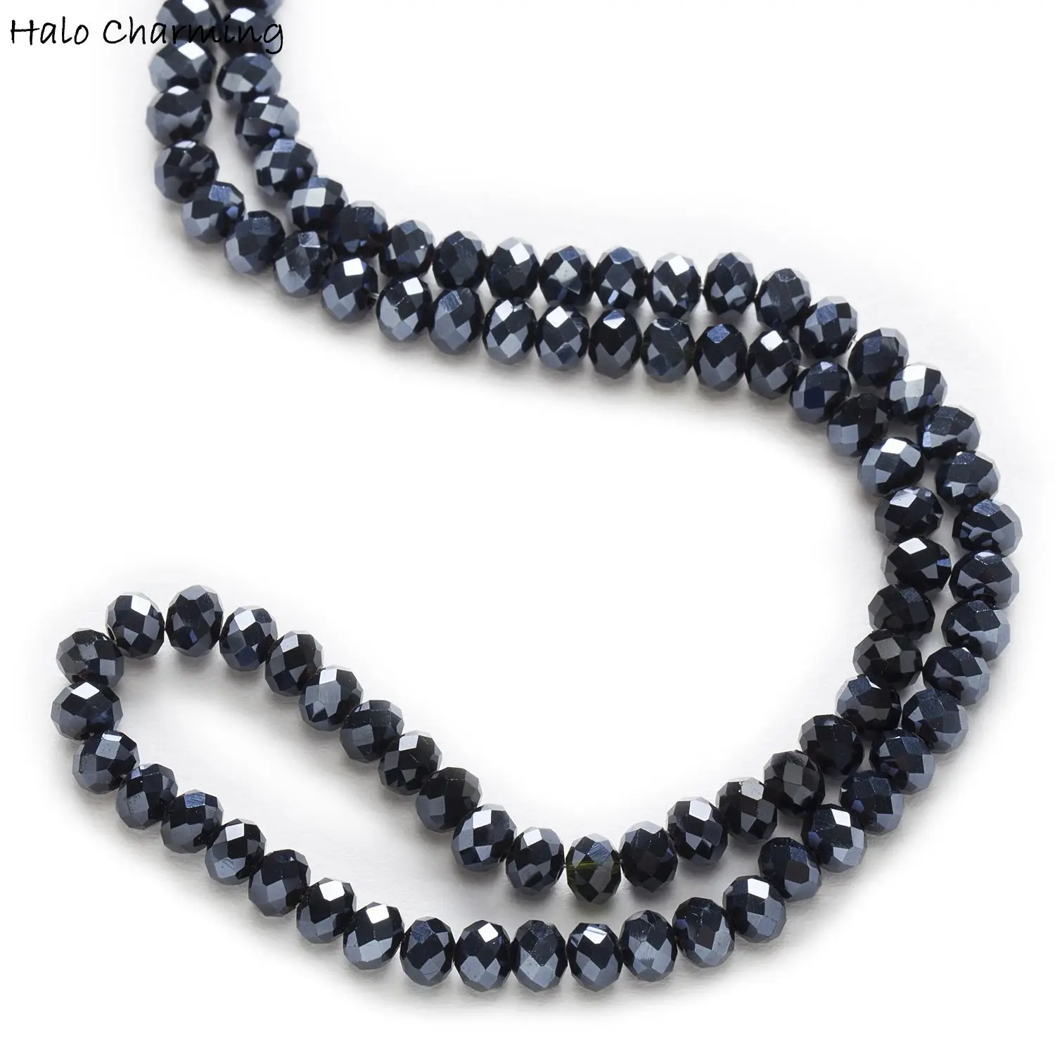 Бусины из черного хрустального стекла с гранями 4 8 мм 50 шт.|faceted beads|beads diybeads faceted |