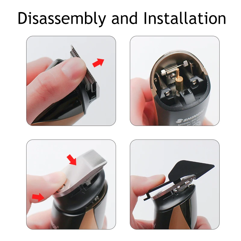 Перезаряжаемый триммер бритва для волос ушные вибрации парикмахерские бритвы