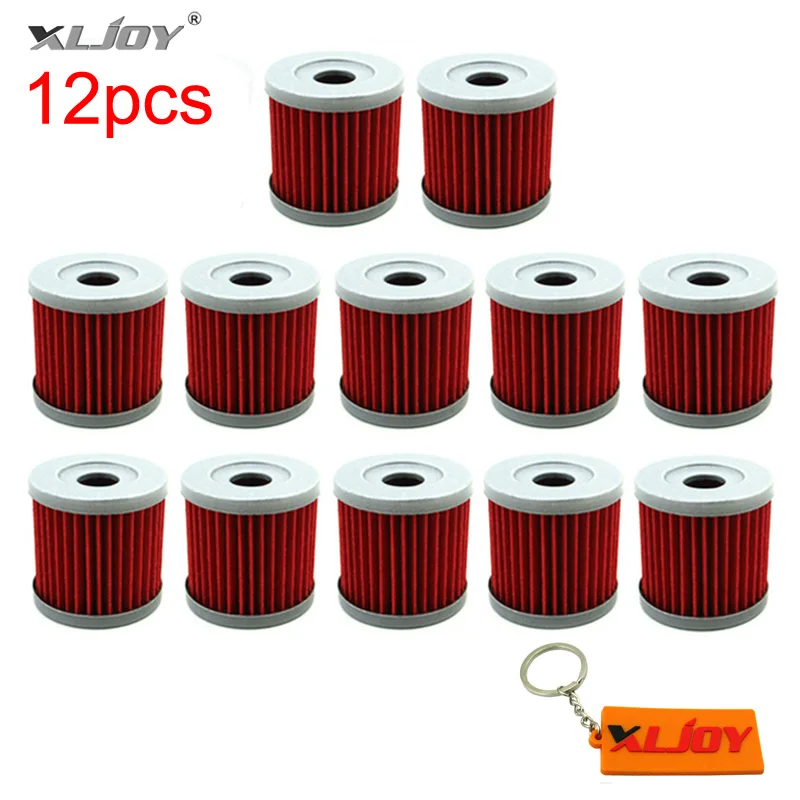 XLJOY 12x масляные фильтры для Suzuki dr-z 400 400E 400 S 400SM LTZ400 LTR450 LTZ 400 л 450 QUADRACER ATV Горный мотоцикл