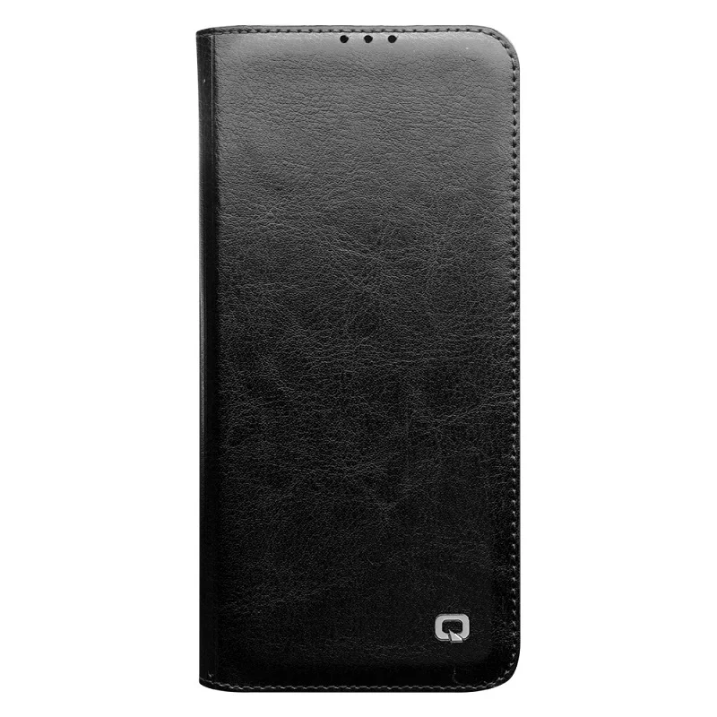 Black QIALINO, натуральная кожа, ультра тонкий чехол для телефона huawei P30 Pro, 6,47 дюймов, роскошный флип-чехол ручной работы для huawei P30, 6,1 дюймов - Цвет: Black