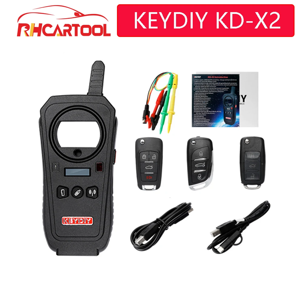 OBD2 KEYDIY KD X2 кнопочный пульт чайник разблокировщик генератор чипа клонирования с